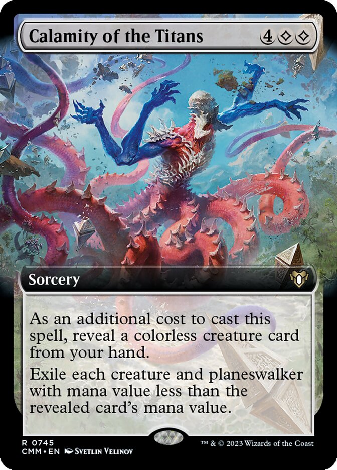 Commander Masters Variants Foil: Rise of the Eldrazi (Extended Art)