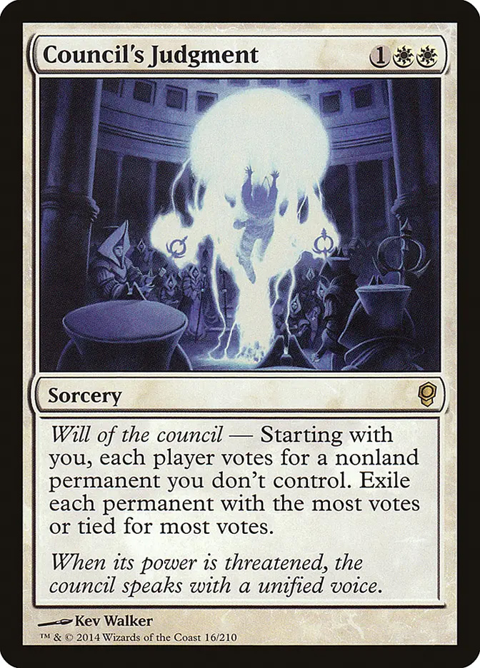 judgement mtg card list Council's Judgment | Conspiracy