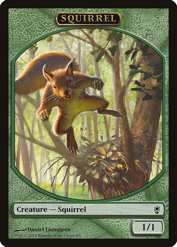mtg squirrel token cards Chatterfang, General (Retro Foil Etched) [Modern Horizons 2]  Deep Dive Games St. Marys (Choose any number of permanents and/or players Squirrel (23)| Magic: The Gathering