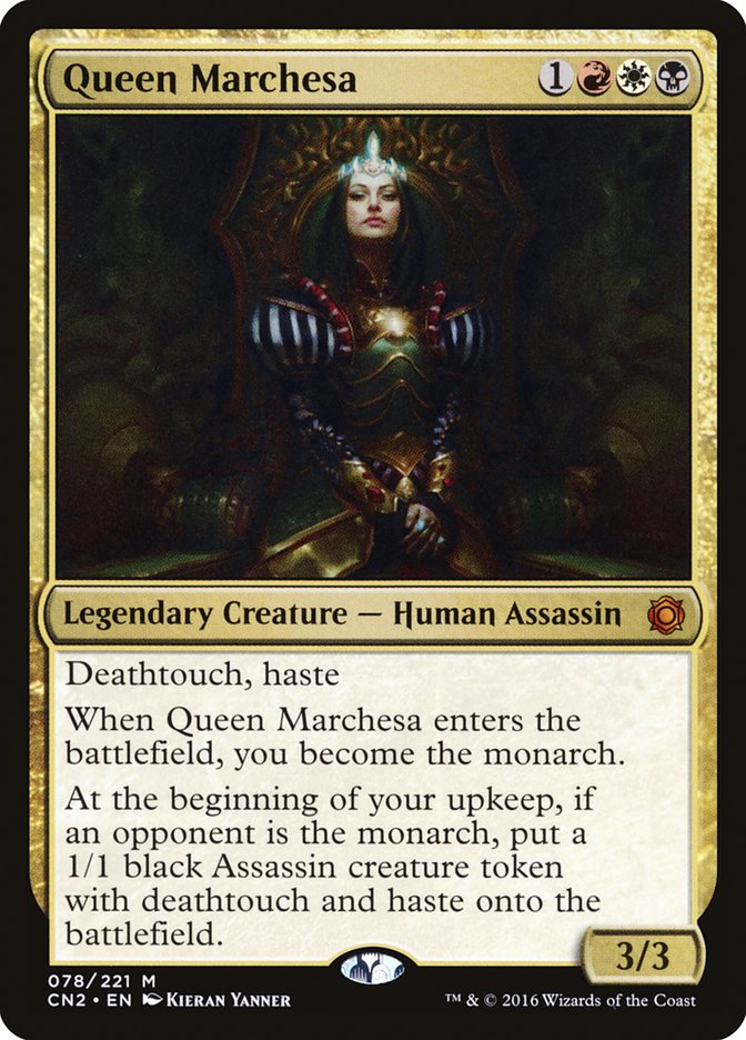 マジック：ザ・ギャザリング MTG SLD Queen Marchesa Foil conspiracy-take-the-crown-