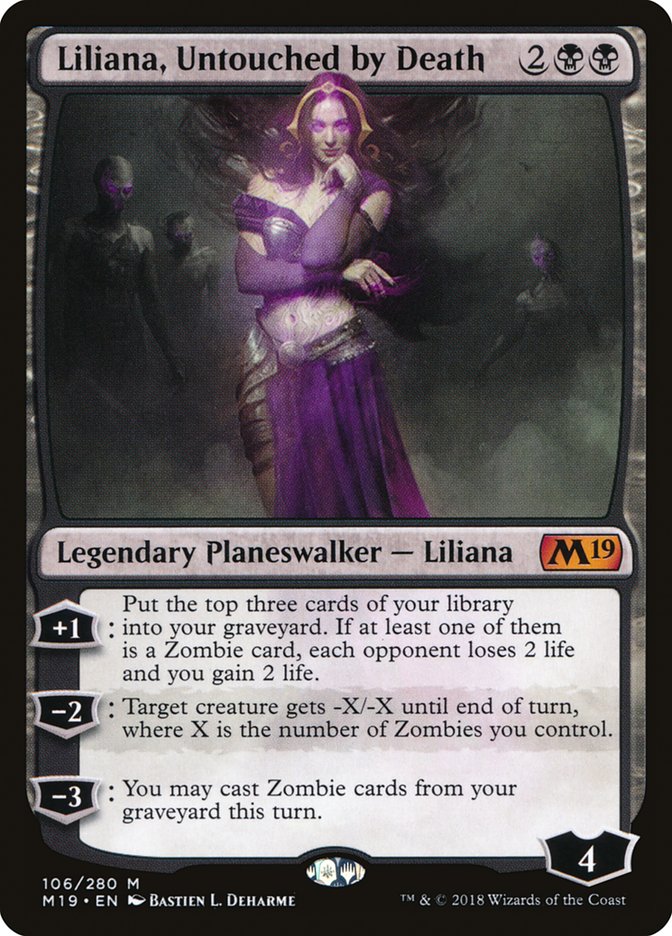 Liliana, the Necromancer | Core Set 2019 | Modern | Card Kingdom