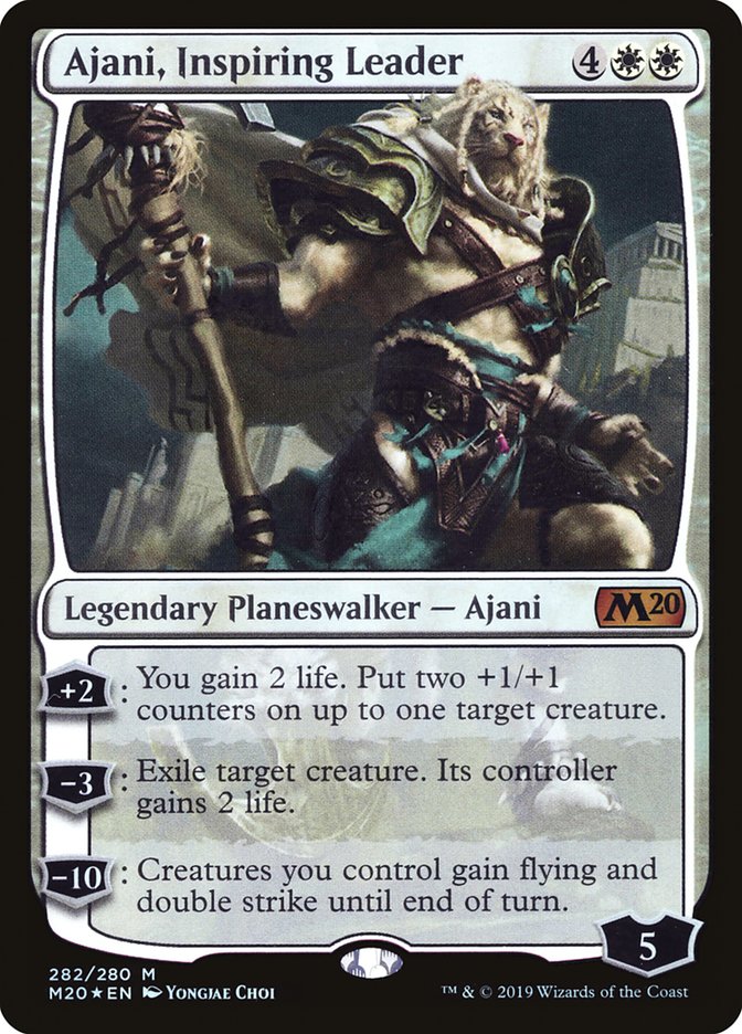 Ajani, Inspiring Leader | Core Set 2020 | Modern | Card Kingdom