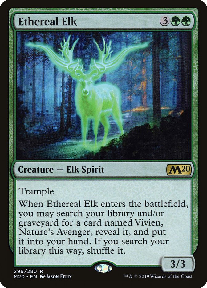 Ethereal Elk | Core Set 2020 | Modern | Card Kingdom