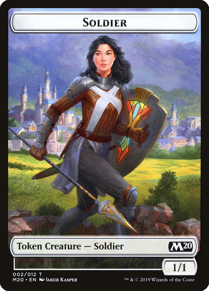 Soldier Token | Core Set 2020 | Modern | Card Kingdom