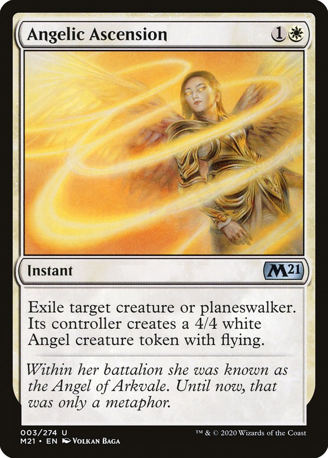 Angelic Ascension | Core Set 2021 | Modern | Card Kingdom