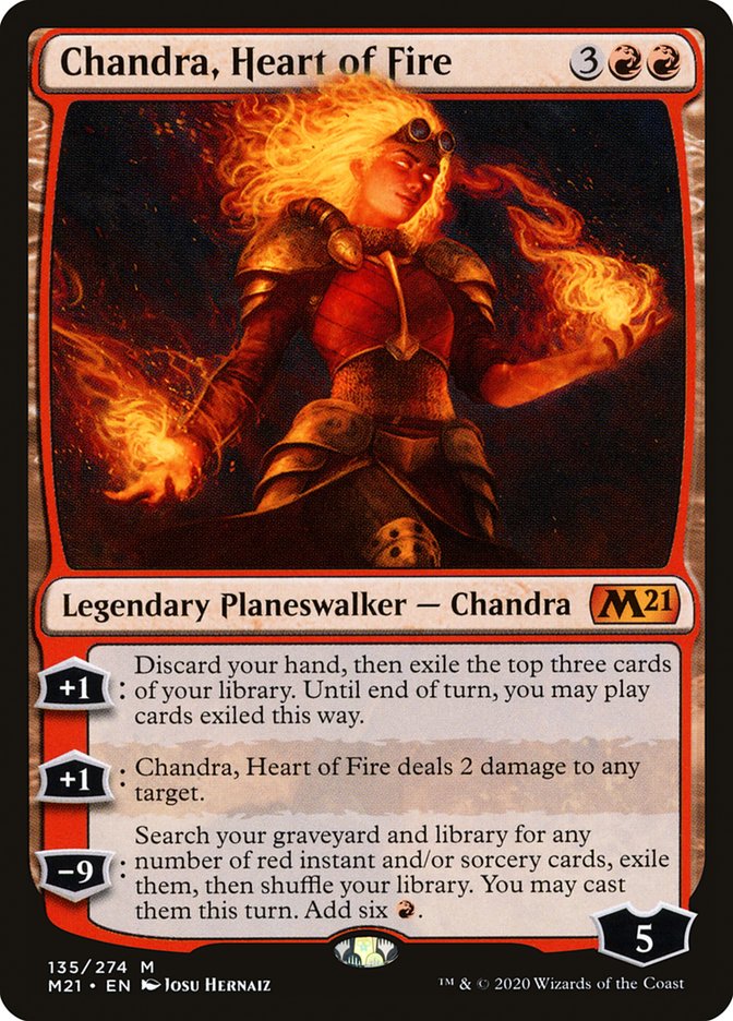 Chandra, Heart of Fire | Core Set 2021 | Modern | Card Kingdom