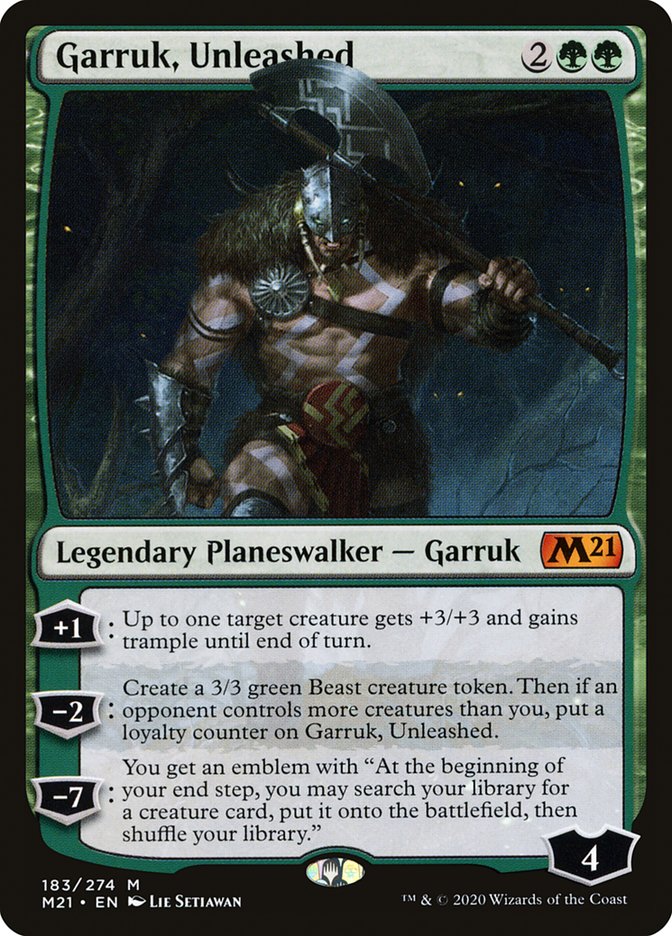 Garruk, Unleashed | Core Set 2021 | Modern | Card Kingdom