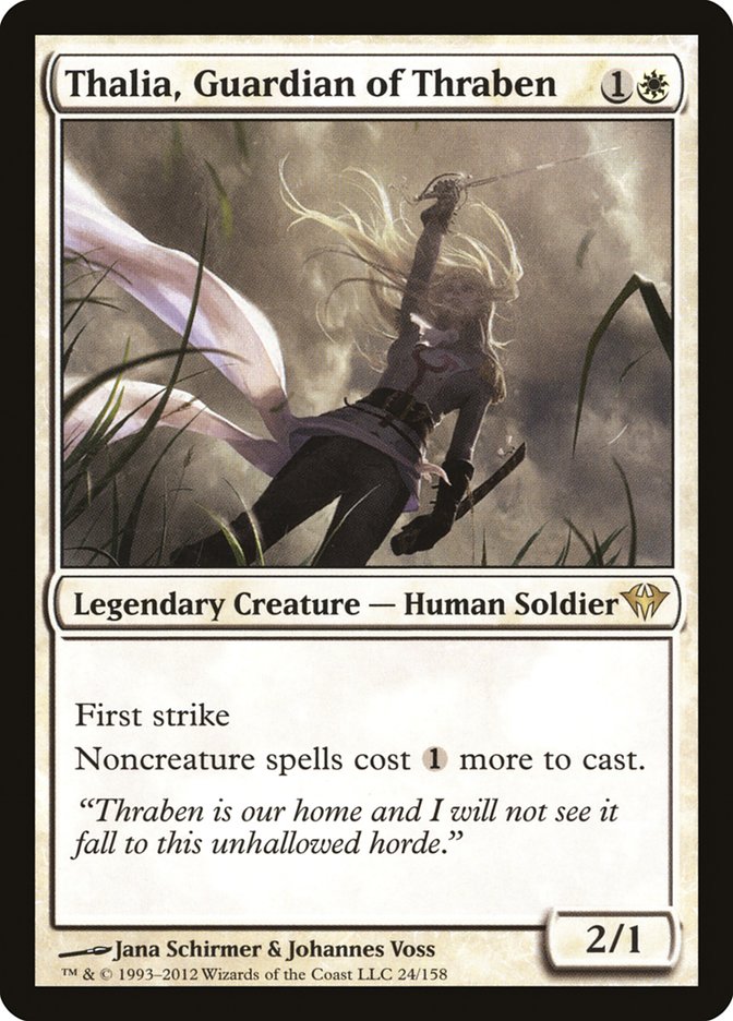 Thalia, Guardian of Thraben | Dark Ascension Foil | Modern | Card Kingdom