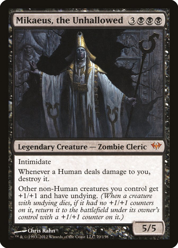 Mikaeus, the Unhallowed | Dark Ascension Foil | Modern | Card Kingdom