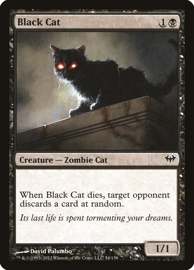 mtg black cat cards Myrkul's Invoker (136) – Axion Now