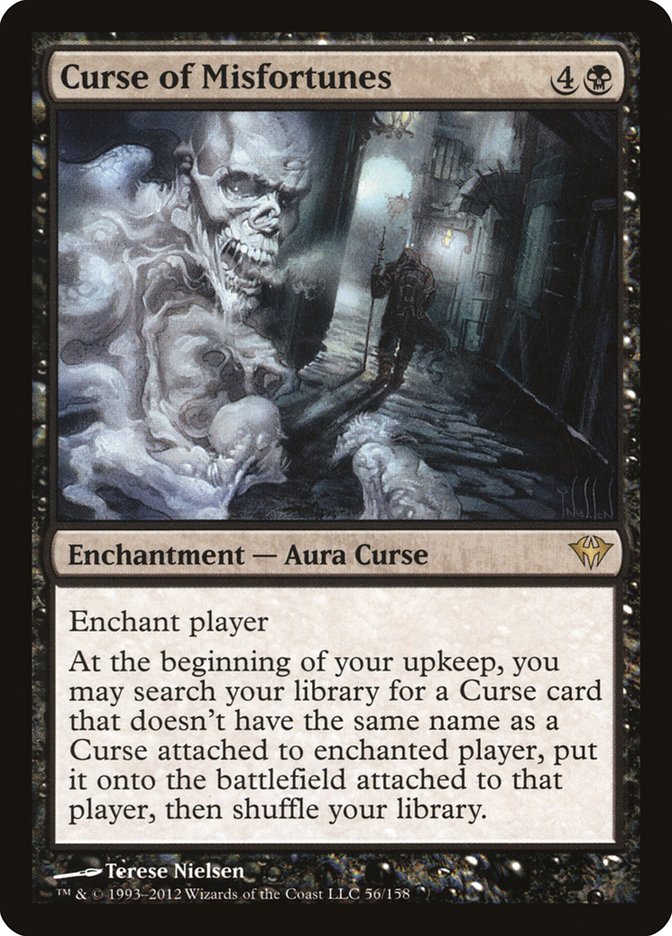 Curse of Misfortunes | Dark Ascension Foil | Modern | Card Kingdom
