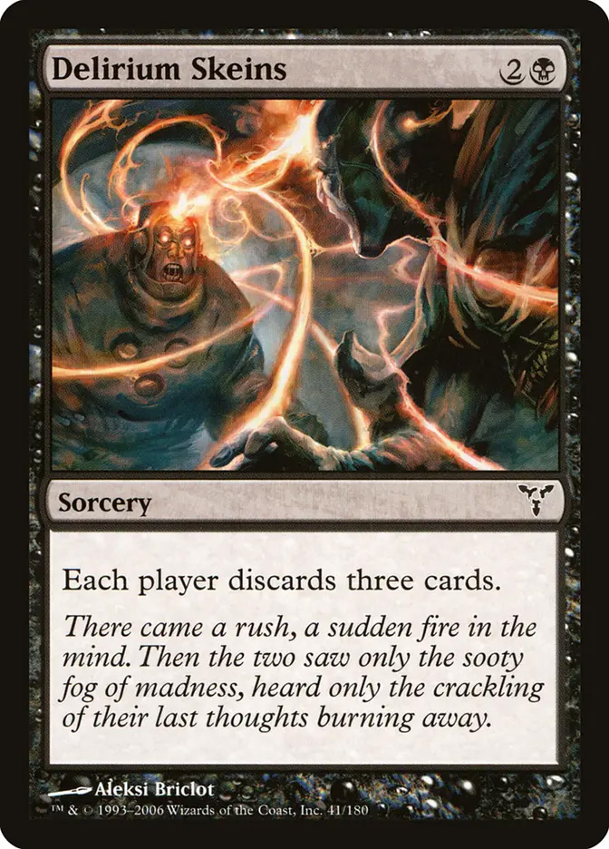 delirium mtg card [Mirage]  Galaxy Games LLC All cards will be carefully packed for safe transit Mindwrack Demon MTG - Shadows