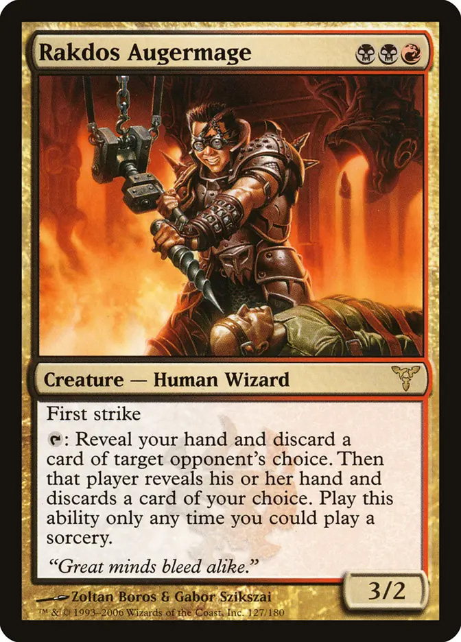 rakdos mtg cards Devilish it deals 2 damage to target opponent and 2 damage to up to one target creature or planeswalker. Magic the Gathering [058] DISSENSION