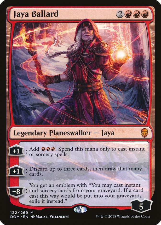 MtG Dominaria Mythic Rare Jaya Ballard #132