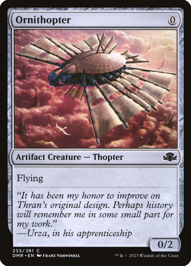 Ornithopter of Paradise | Modern Horizons 2 Foil | Modern | Card