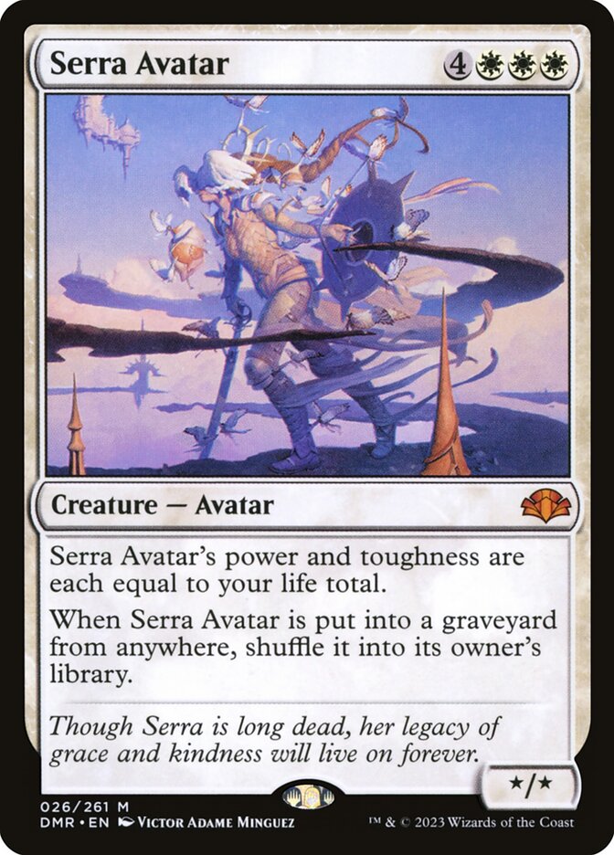 Serra Avatar | Dominaria Remastered Foil | Card Kingdom