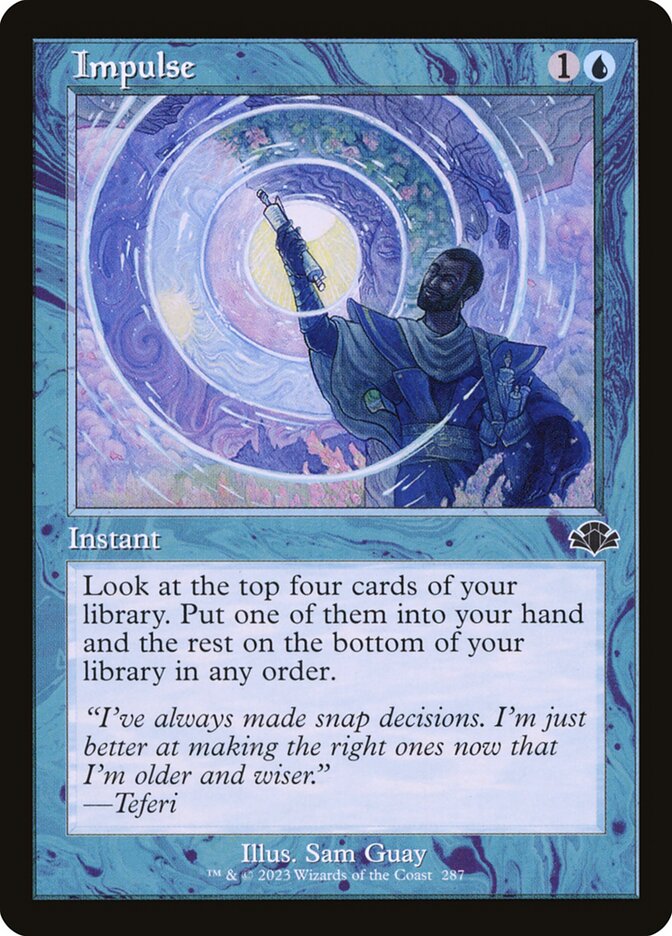 Dominaria Remastered Variants Foil: Counterspell (Retro Frame)