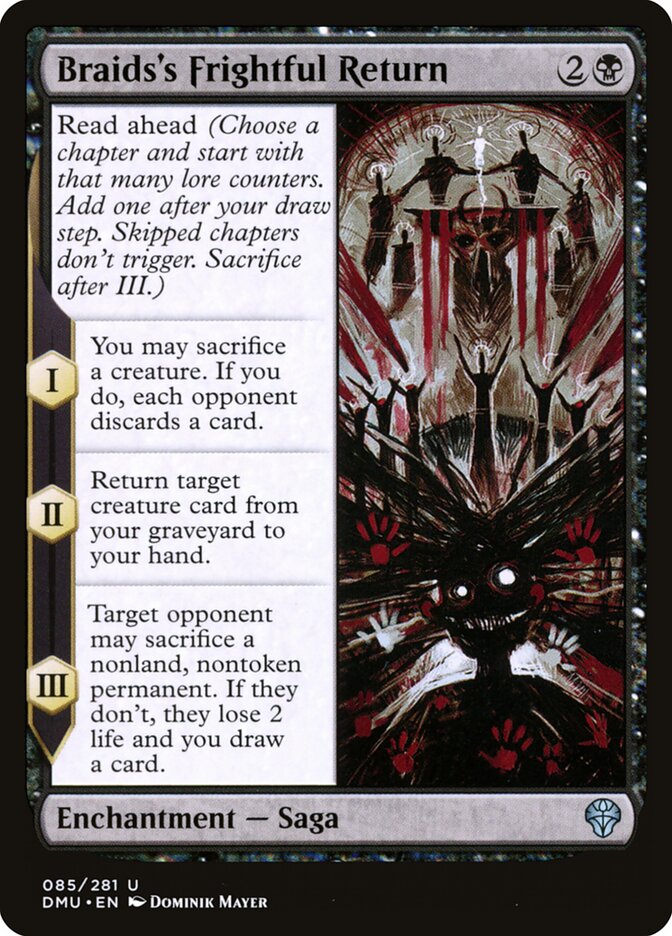 Braids's Frightful Return | Dominaria United | Standard | Card Kingdom