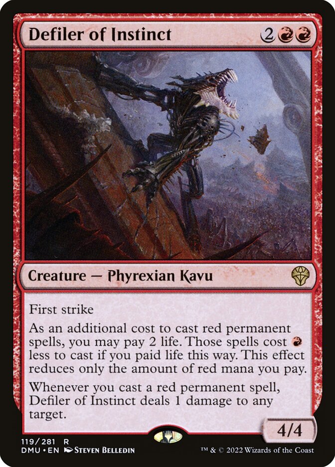defiler cards mtg MTG Ulamog, the Defiler (Borderless) #383 - Modern Horizons 3