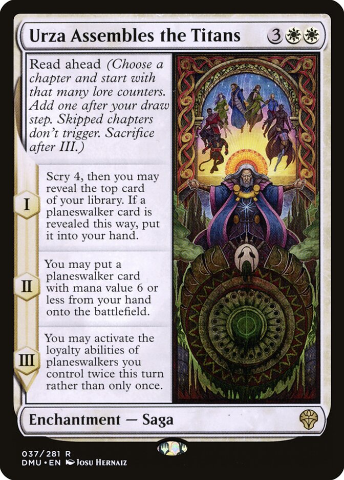 Urza Assembles the Titans | Dominaria United | Standard | Card Kingdom
