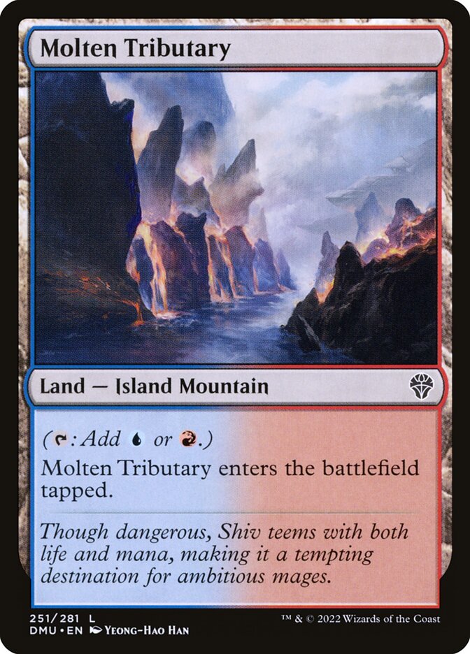 Magic: The Gathering Set 10 Terre Doppie Non Base Dominaria United - 3