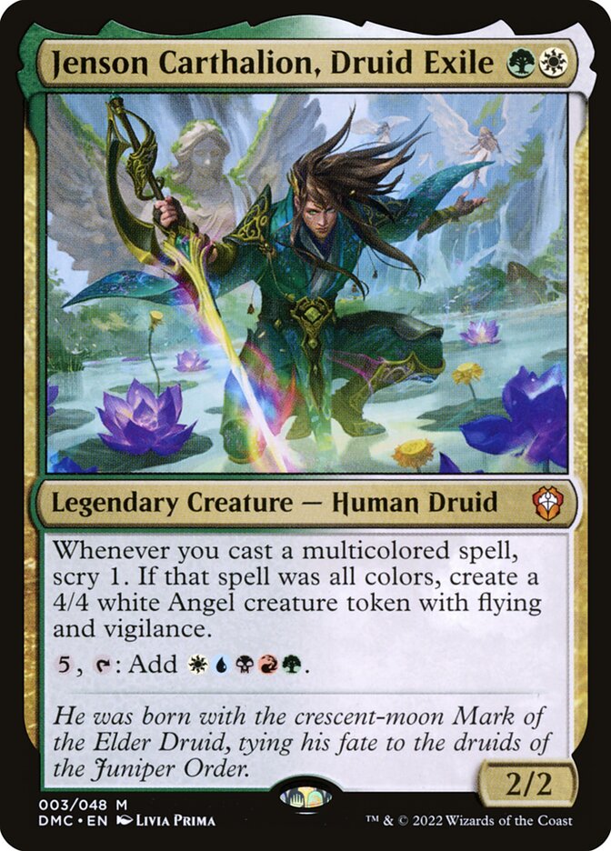 mtg druid commander deck EDH Deck Commander Blech, Loafing Pest 100 Magic Cards Custom Deck Secrets of Strixhaven starting with you Druid Tribal EDH (Commander /
