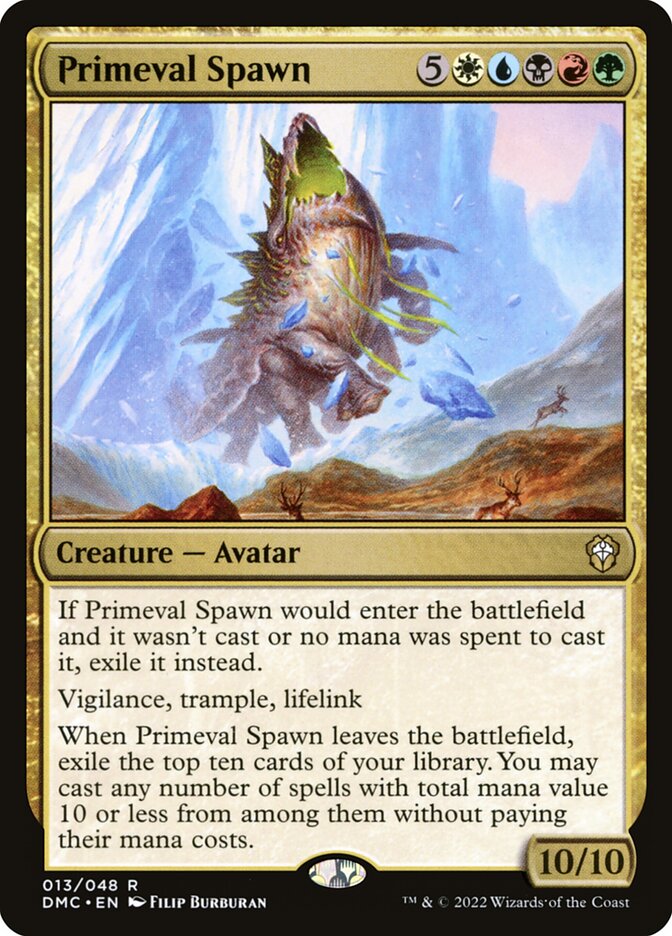 mtg dominaria commander decks MTG - Edge of Eternities Commander Deck main image 1