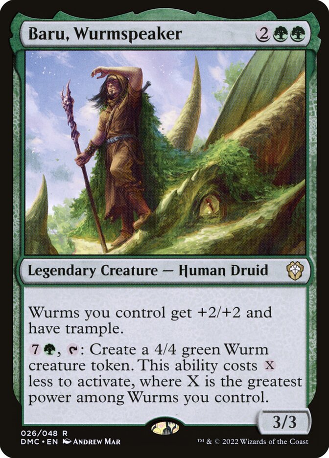 Baru, Wurmspeaker | Dominaria United Commander Decks | Commander | Card  Kingdom