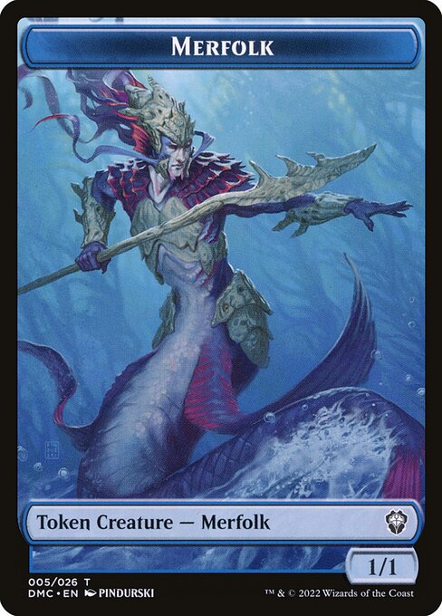 Merfolk Token | Dominaria United Commander Decks | Commander | Card Kingdom