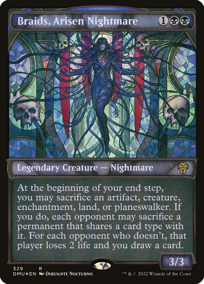Braids, Arisen Nightmare | Dominaria United Variants | Standard