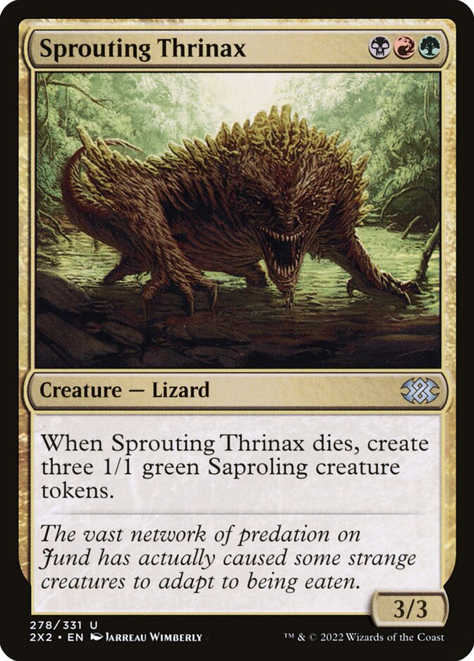 Magic: The Gathering - Scarland Thrinax Card (209/356) - Commander 2013 Edition