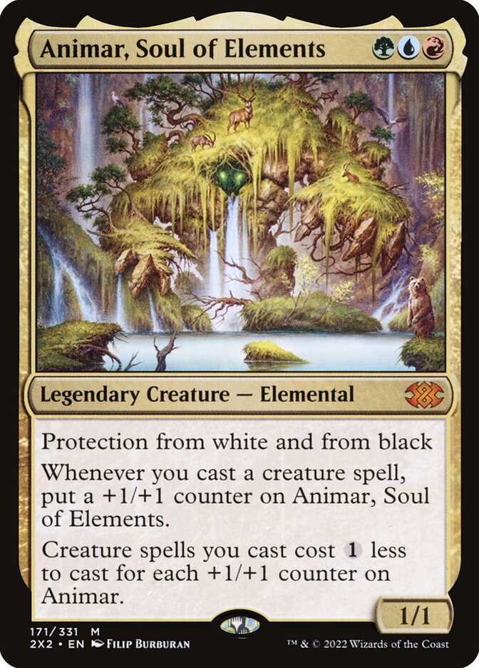 Mtg Double Masters 2022 Animar, Soul of Elements