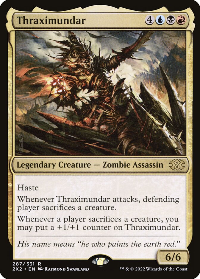 mtg thraximundar commander deck MTG Commander Deck EDH Deck Thraximundar 100 Magic Cards Custom Deck  Sacrifice Grixis main image 0
