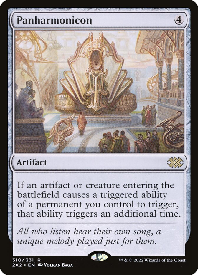 mtg cards like panharmonicon Panarmonico - Kaladesh #226 (Italiano) Similar cards to Echoes of