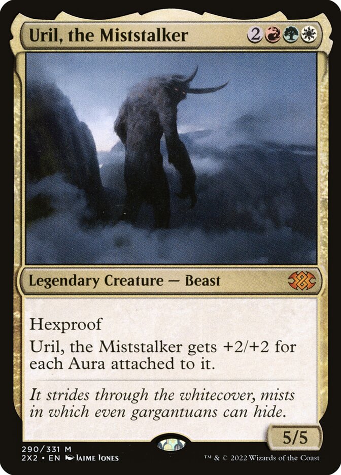 mtg uril the miststalker commander deck Uril, the Miststalker | Double Masters 2022 Foil