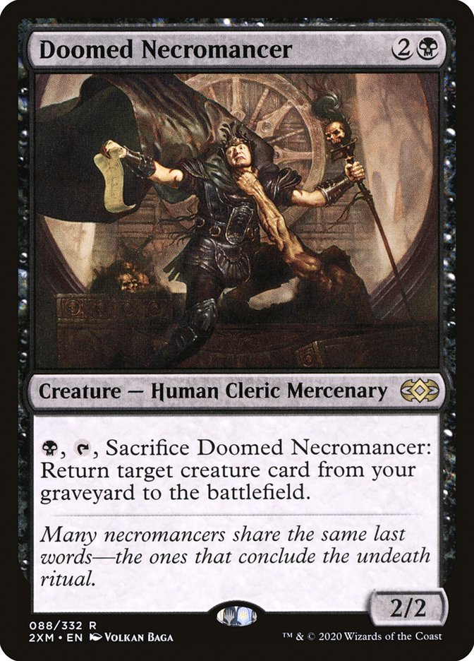 Doomed Necromancer | Double Masters Foil | Card Kingdom