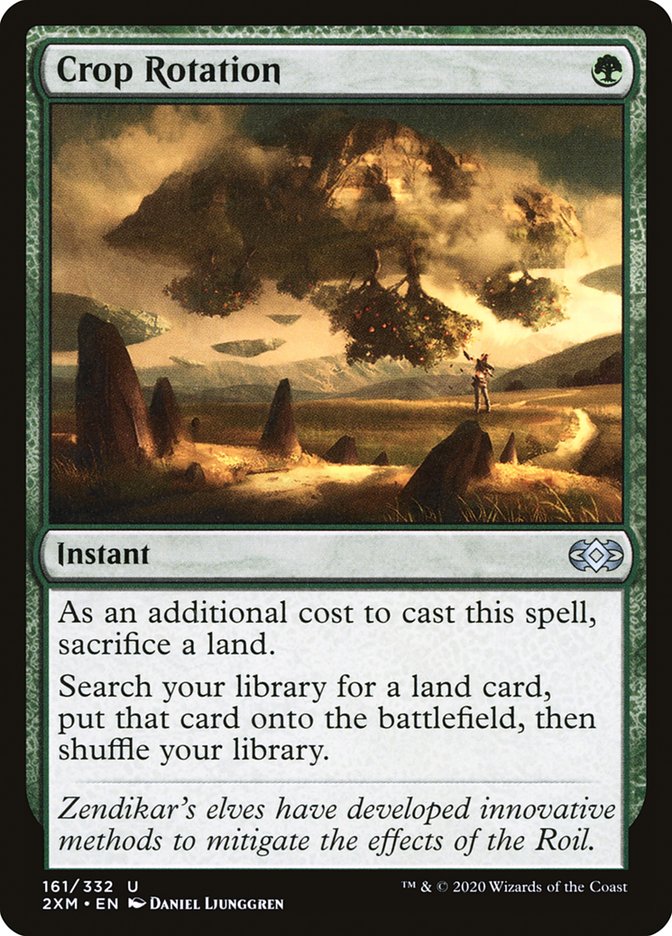 Crop Rotation | Double Masters Foil | Card Kingdom