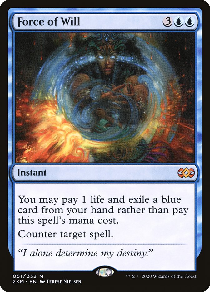 【2XM】意志の力/Force of Will【Foil】2枚セット double-masters-236097?blend=