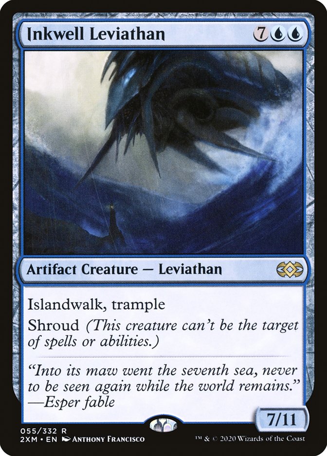 mtg leviathan cards Magic The Gathering The Dark Rare Leviathan cant attack unless you sacrifice two Islands. Subtype: Leviathan, Colors: Blue, 25