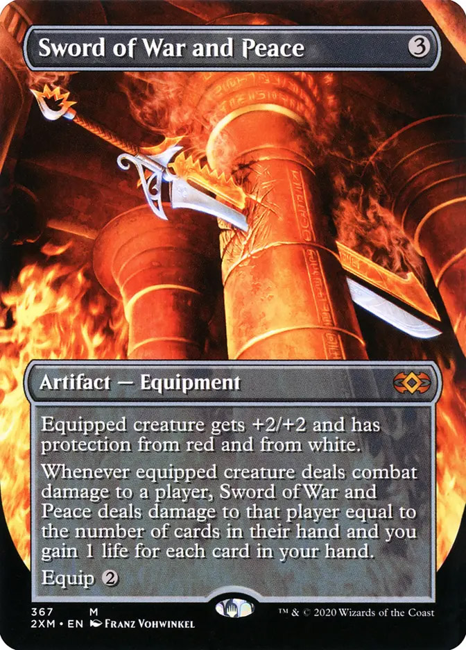 Sword of Feast and Famine | Double Masters Box Toppers Foil | Card