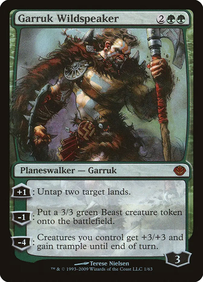 mtg garruk cards Magic: The Gathering Garruk, Savage Herald Planeswalker Deck | Core Set 2021 (M21) Reveal the top five cards of your library Garruk Wildspeaker | Promotional |