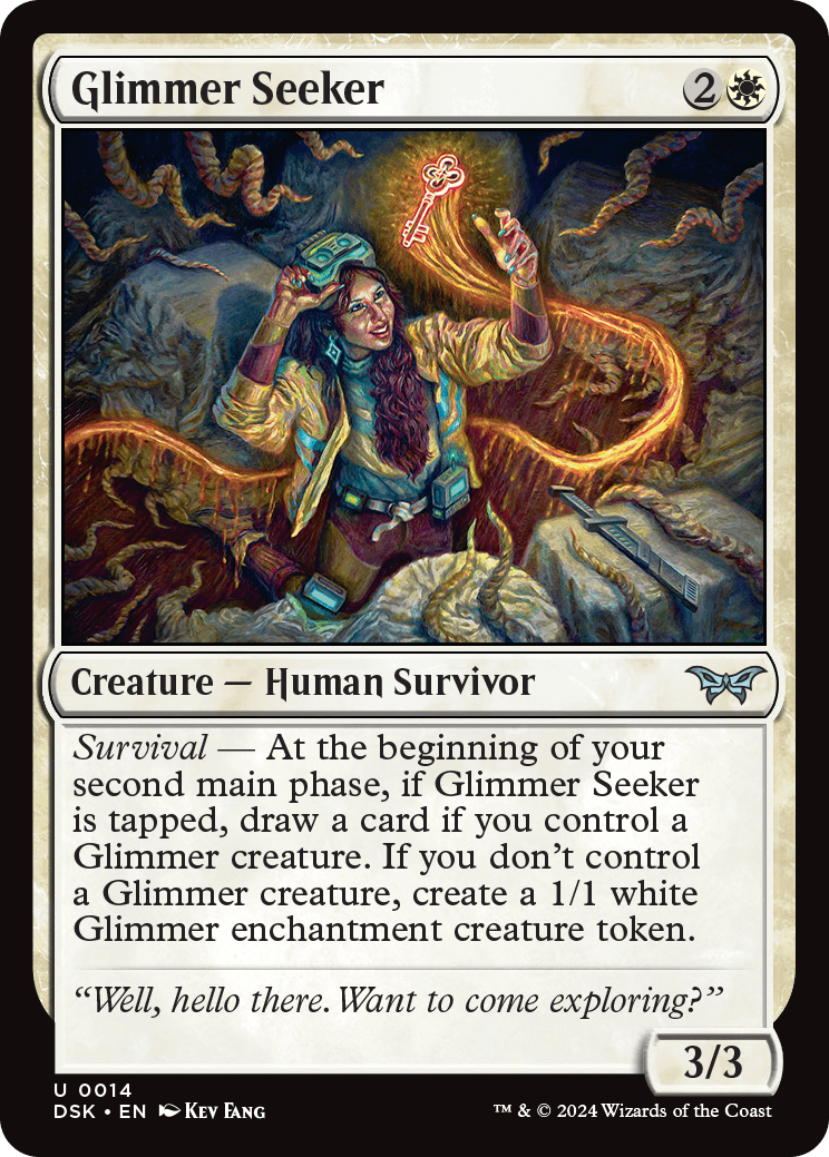 Glimmer Seeker | Duskmourn: House of Horror Foil | Standard | Card Kingdom