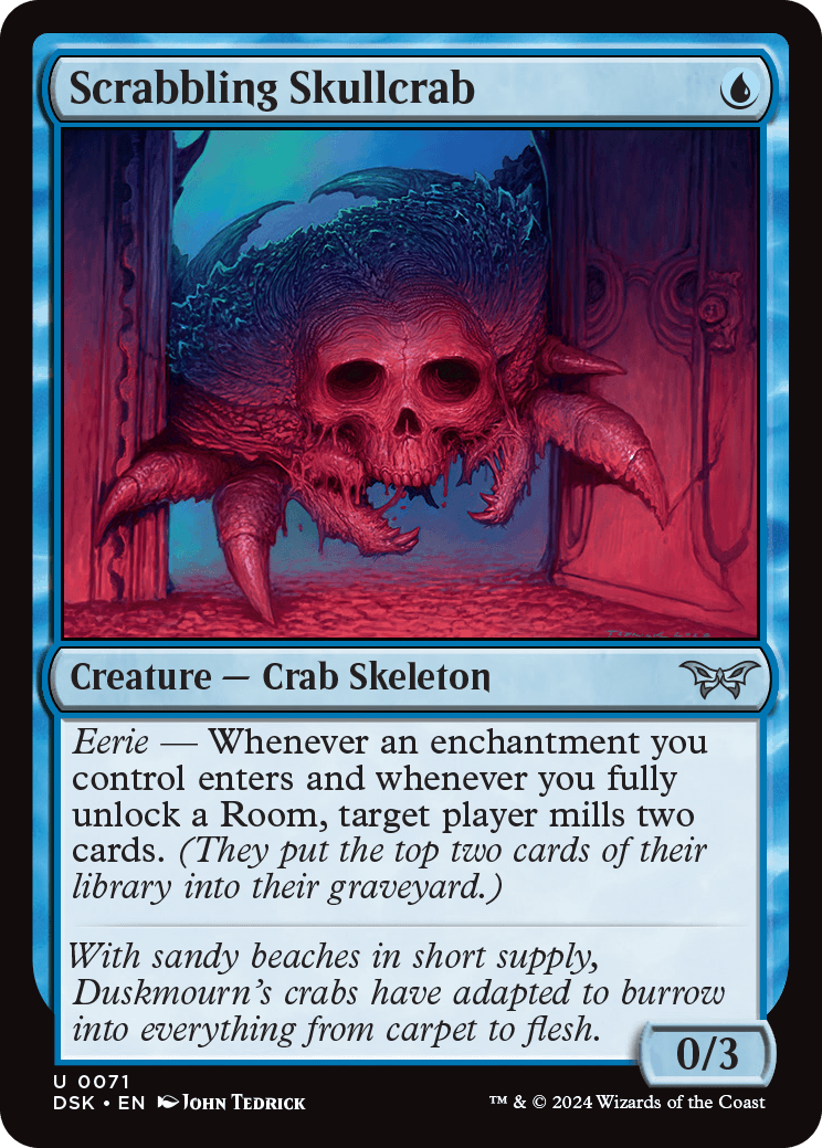 Scrabbling Skullcrab | Duskmourn: House of Horror | Standard | Card Kingdom