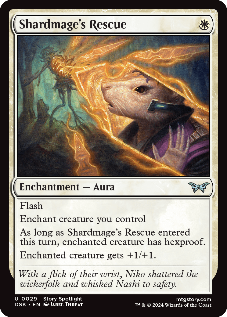 Sheltered by Ghosts | Duskmourn: House of Horror Foil | Standard