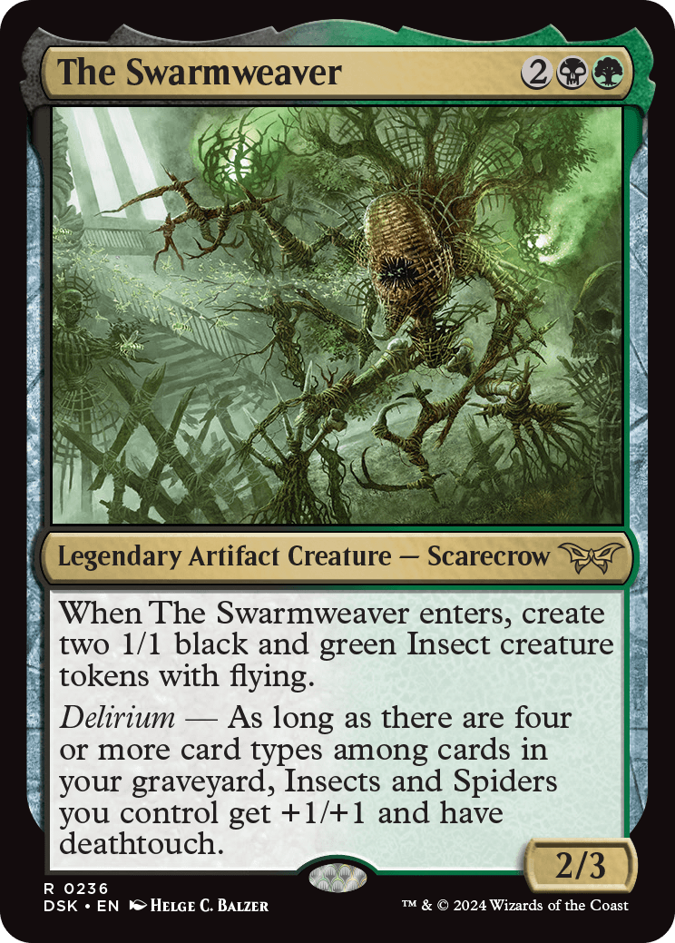 The Swarmweaver | Duskmourn: House of Horror | Standard | Card Kingdom