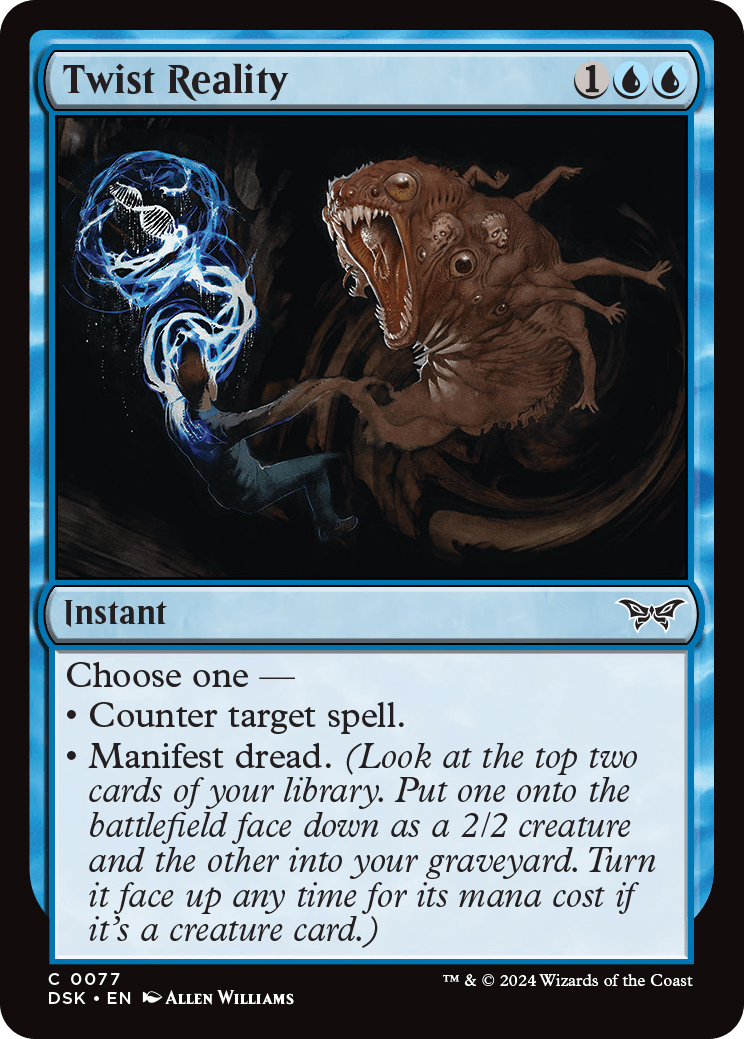 duskmourn mtg card kingdom Twist Reality | Duskmourn: House of Horror | Standard