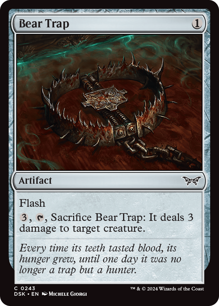 trap card mtg Ravenous Trap [103] [Double Masters] [Foil]  Face to Face Games