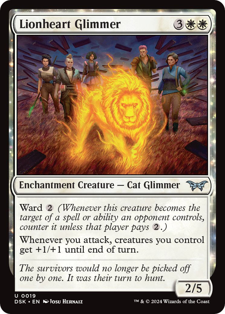 duskmourn mtg card kingdom Lionheart Glimmer | Duskmourn: House of Horror | Standard