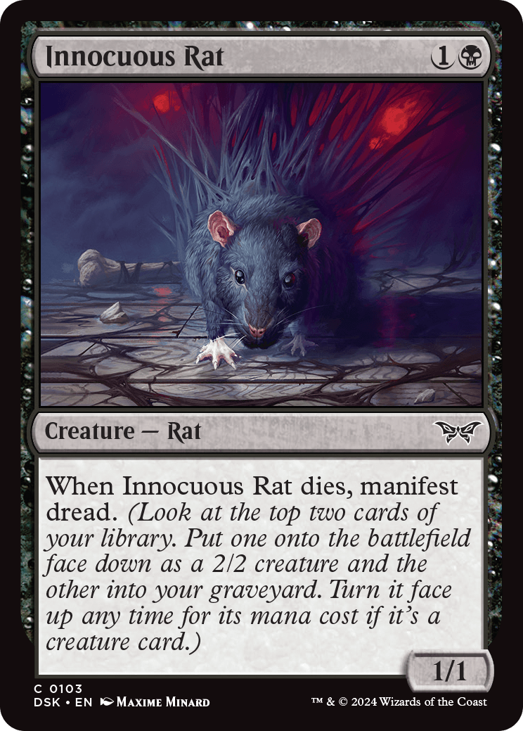 Innocuous Rat | Duskmourn: House of Horror | Standard | Card Kingdom