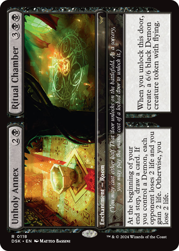 Unholy Annex // Ritual Chamber | Duskmourn: House of Horror | Standard |  Card Kingdom